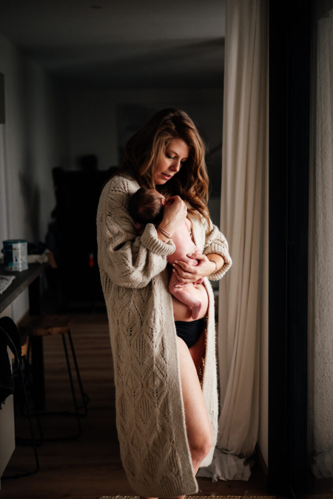 photographe bebe naissance feurs