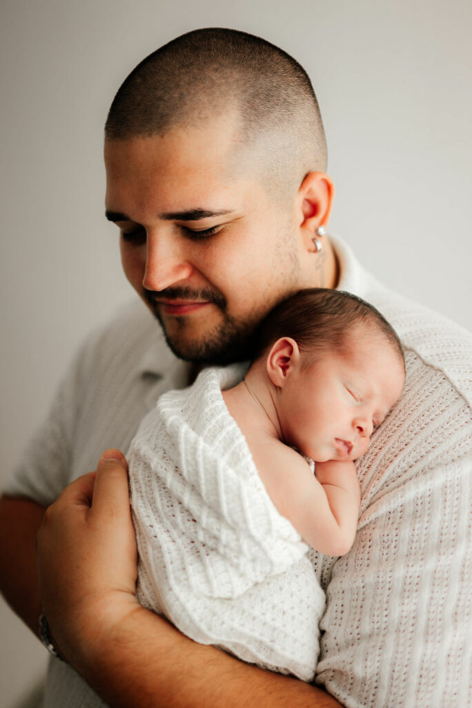 nouveau-né en studio